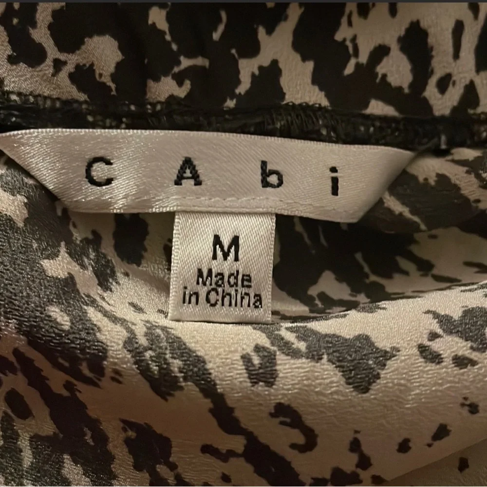 CAbi Black and White Maxi Skirt - Picture 3 of 3